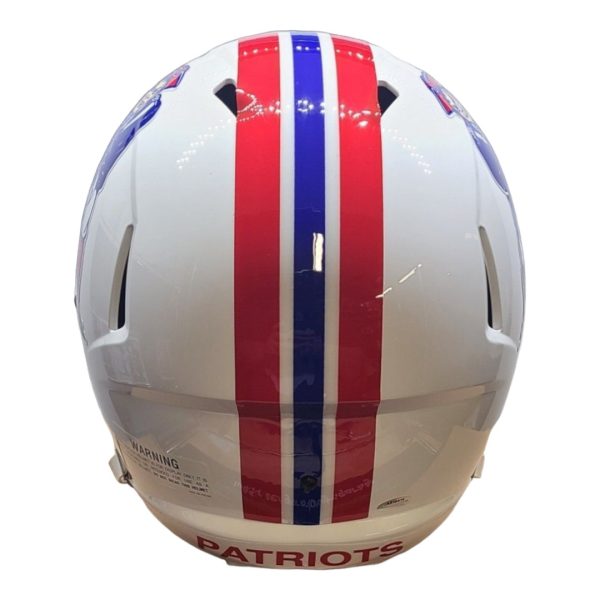 John Hannah Autographed Full-Size Replica Helmet