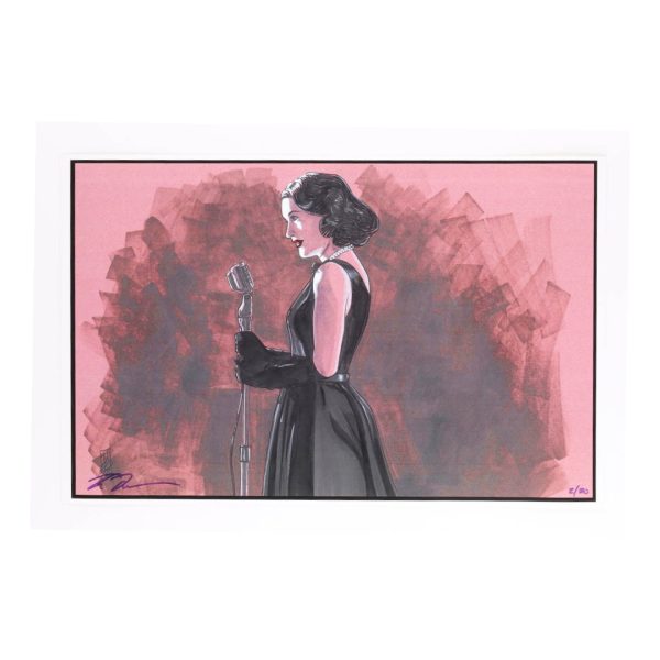 The Marvelous Mrs. Maisel Tom Hodges Signed 11x17 Print