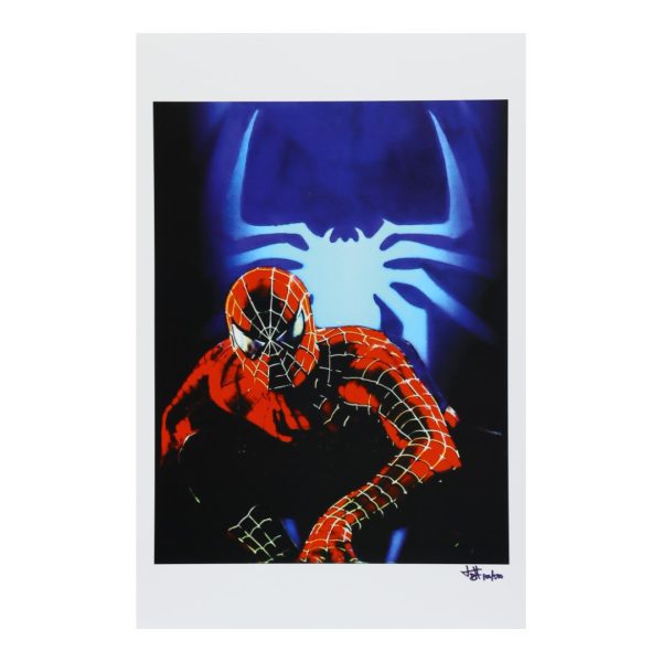 Spider-Man (Solo) Signed 12x18 Lithograph by Joshua Barton #/500