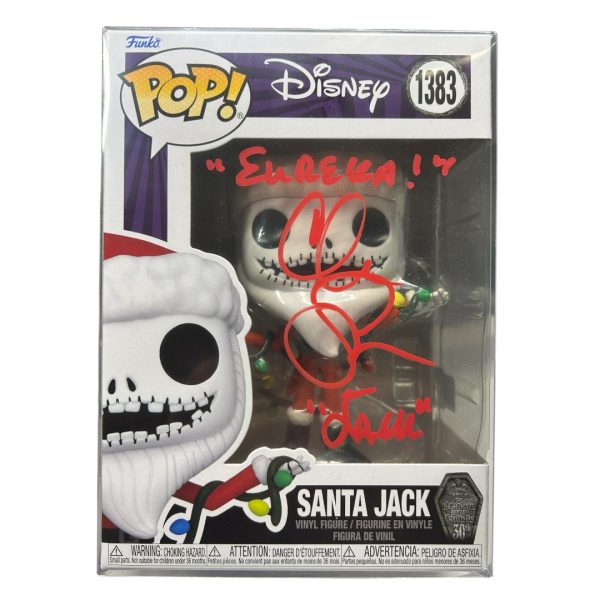 Chris Sarandon Signed & Inscribed Santa Jack Funko Pop! #1383