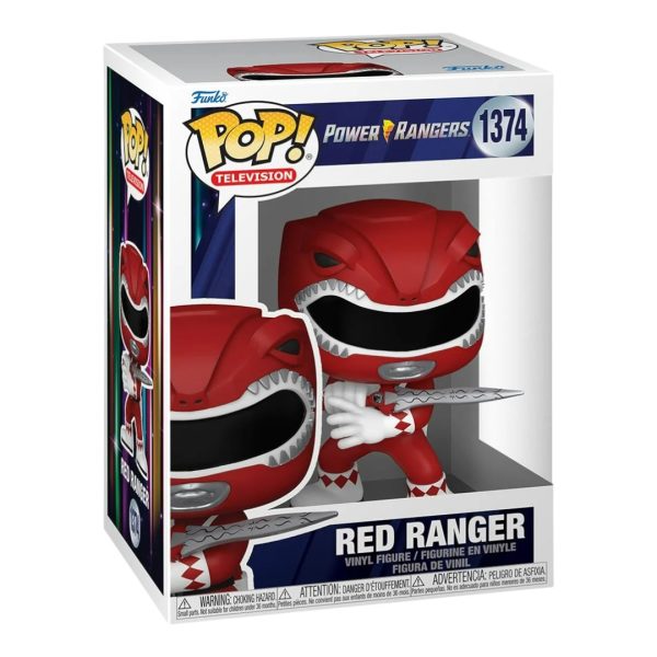 Red Ranger Mighty Morphin Power Rangers 30th Anniversary Bin 11 Funko Pop! #1374