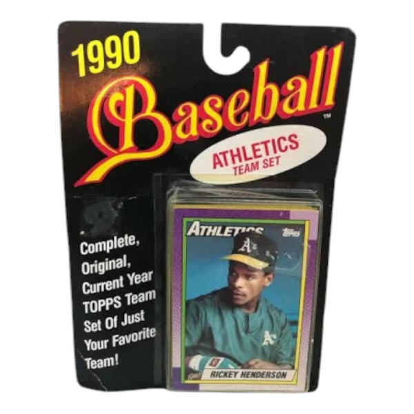 1990 Topps A's Team Set