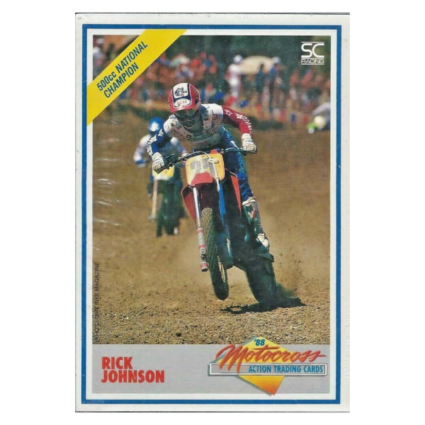 1988 Motocross Action Trading Cards Set