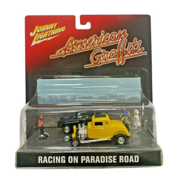 American Graffiti Racing on Paradise Road Johnny Lightning