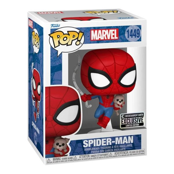 Spider-Man with Sandwich the Dog Funko Pop! #1449 - EE Exclusive