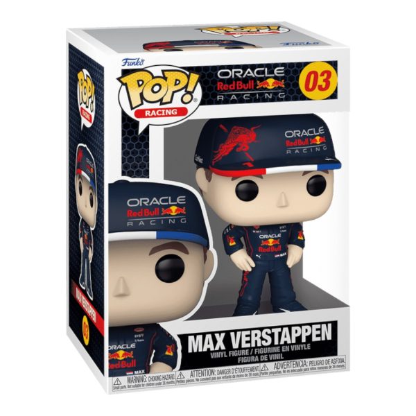 Max Verstappen with Helmet F1 Funko Pop! #03