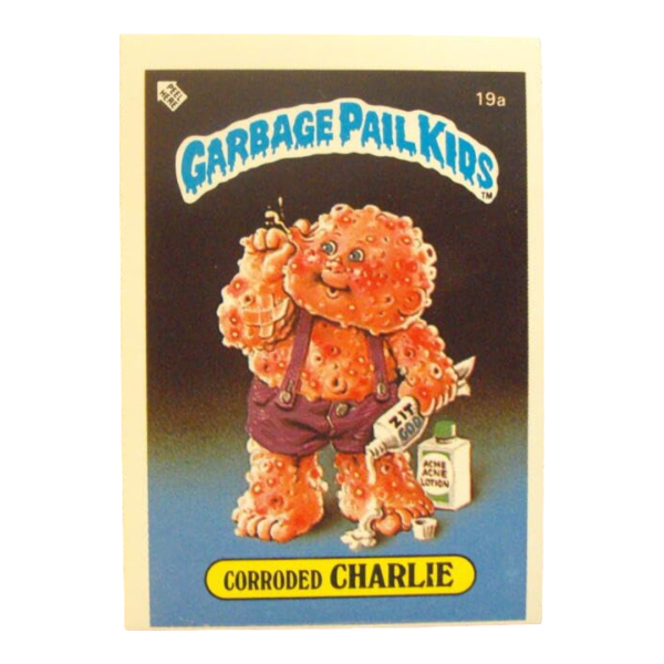 GPK - Corroded Charlie - 1986 Topps Series 1 UK Minis