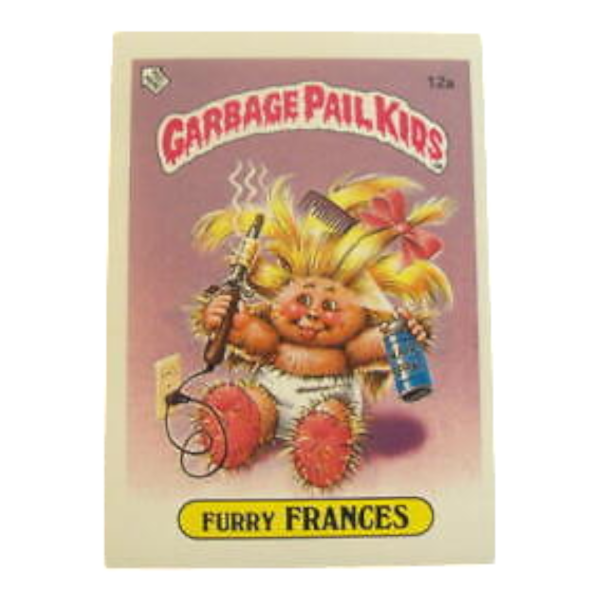 GPK - Furry Frances - 1986 Topps Series 1 UK Minis