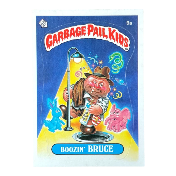 GPK - Boozin Bruce - 1986 Topps Series 1 UK Minis