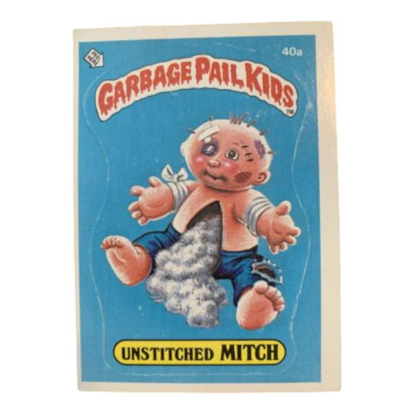 GPK - Unstitched Mitch - 1986 Topps Series 1 UK Minis