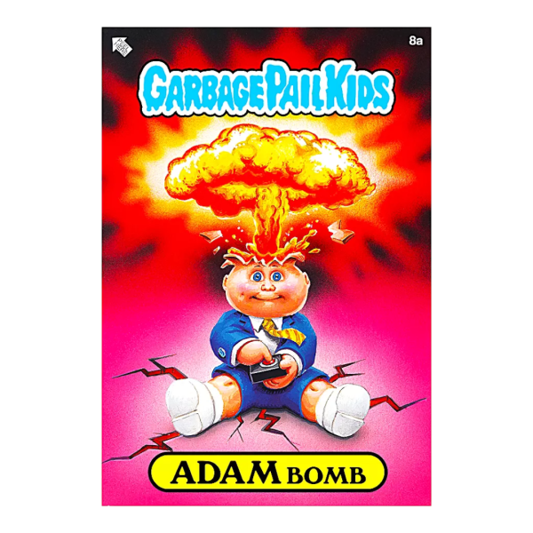 GPK - Adam Bomb (Checklist) - 1986 Topps Series 1 UK Minis