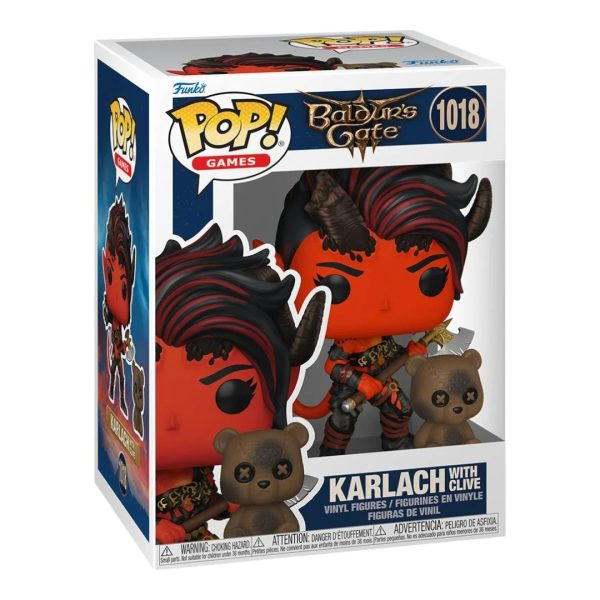 Karlach with Clive Baldur's Gate 3 Funko Pop! #1018