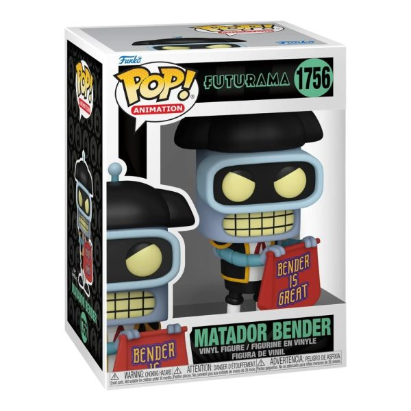 Bender as Matador Futurama Funko Pop! #1756