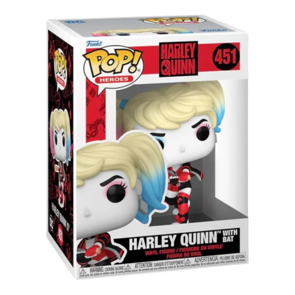 Harley Quinn w/ Bat Funko Pop! #451