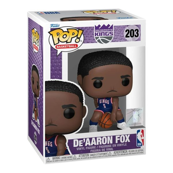 De'Aaron Fox (City Edition 2024) NBA Sacramento Kings Funko Pop! #203