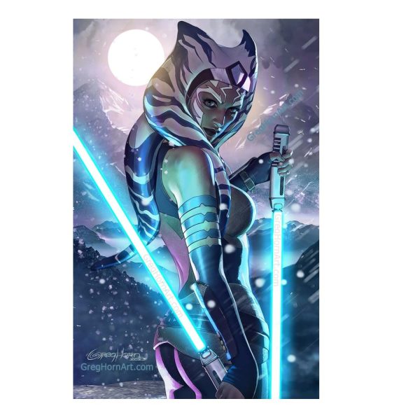 Greg Horn Signed 11x17 Ahsoka