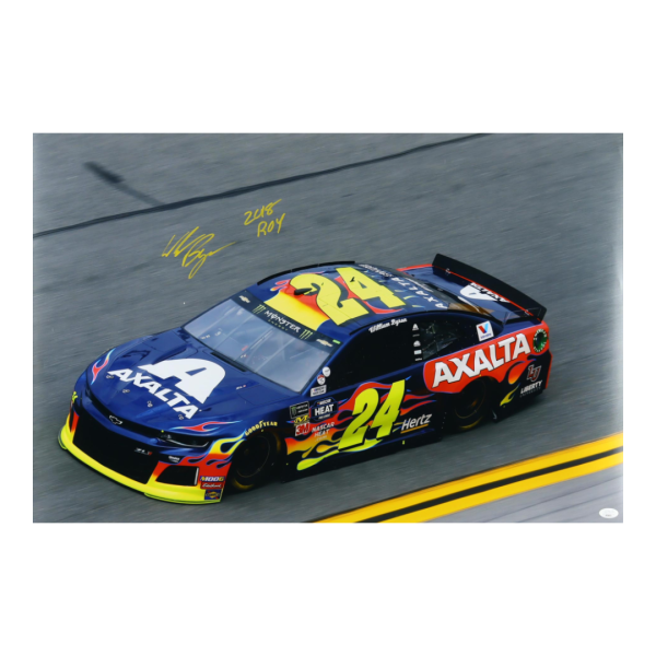 20x30 William Byron Signed Photo