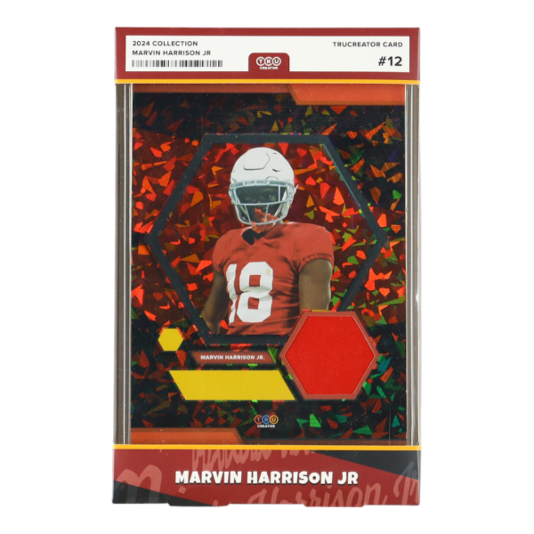 Marvin Harrison Jr 2024 TruCreator Jumbo Relic #12