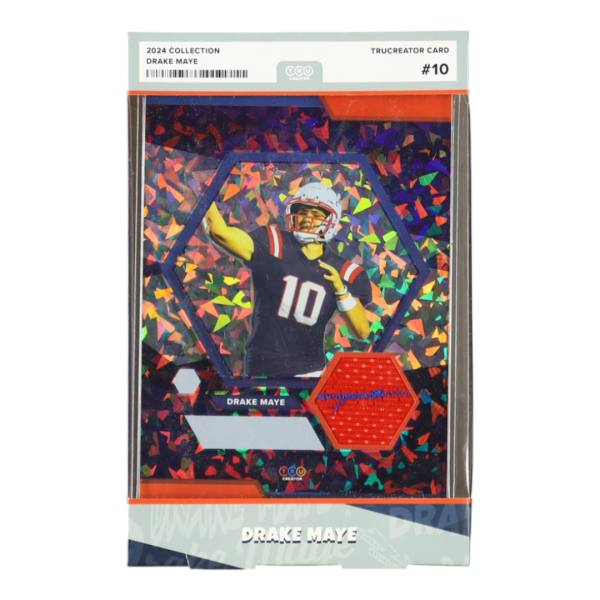 Drake Maye 2024 Trucreator Jumbo Rookie Card #10