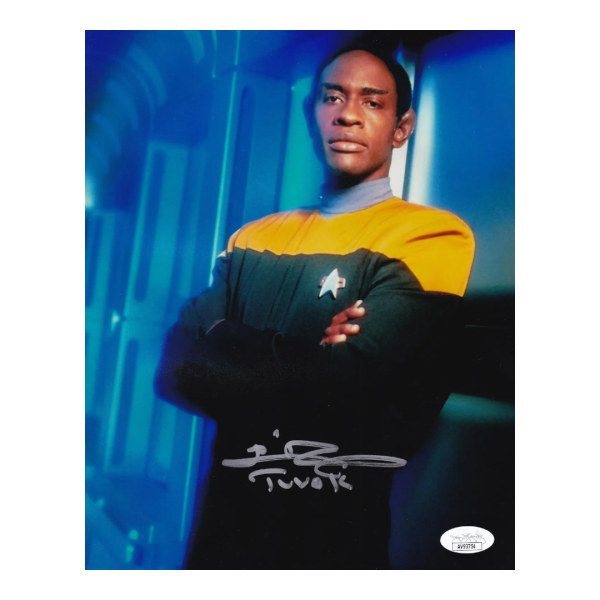 8x10 Tim Russ Signed Star Trek Photo