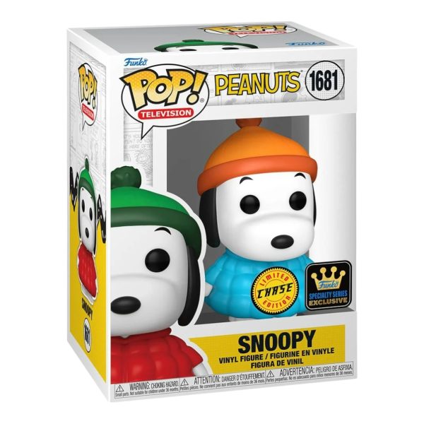 Snoopy in Coat (CHASE) Peanuts Funko Pop #1681 - Specialty Series