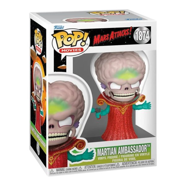 Martian Ambassador Mars Attacks Funko Pop! #1874