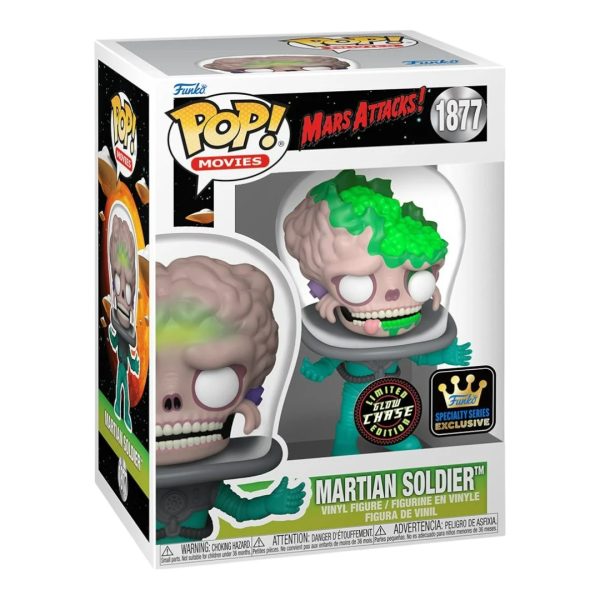 Martian Soldier (CHASE) Mars Attacks Funko Pop! #1877 - Specialty Series