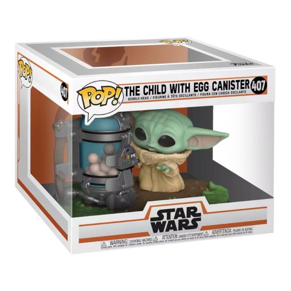 Child with Egg Canister Star Wars Funko POP! Deluxe #407