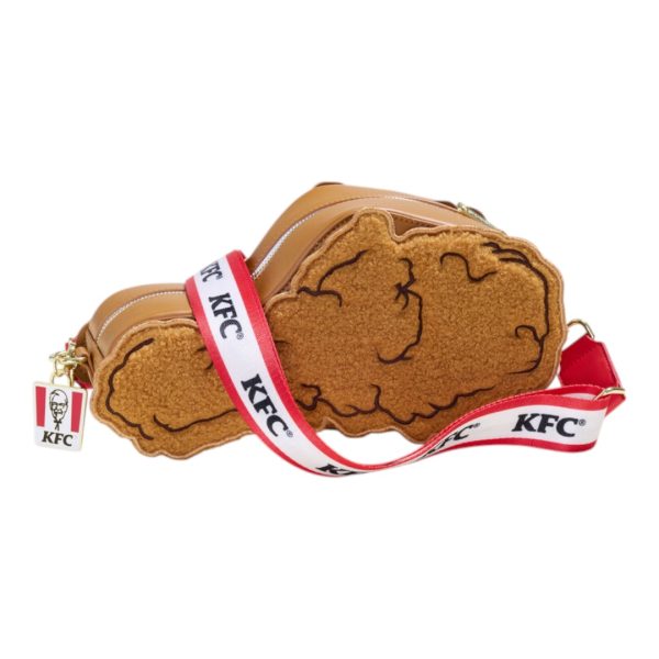 Loungefly - KFC Drumstick Sherpa Crossbody Bag