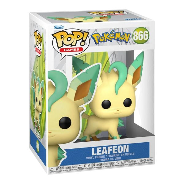 Leafeon Pokemon Bin 10 Funko Pop! #866