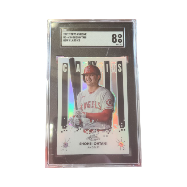 Shohei Ohtani 2022 Topps Crome #NC-6 - SGC 8