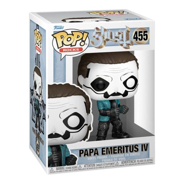 Ghost Papa Emeritus IV Glitter Bin 10  Funko Pop! Vinyl Figure #455