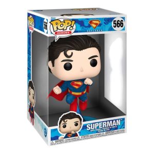 Superman (2025 Movie) Superman Flying Jumbo 10-Inch Funko Pop! #566