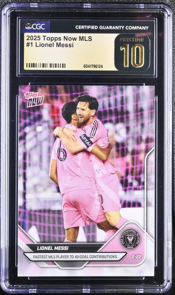 2024 Lionel Messi Topps Now MLS #1