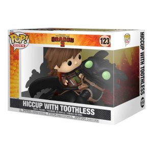 Hiccup with Toothless How to Train Your Dragon 2 Deluxe Funko Pop! Ride #123