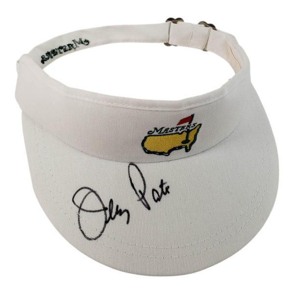 Jerry Pate Signed Masters Golf Visor (JSA COA)