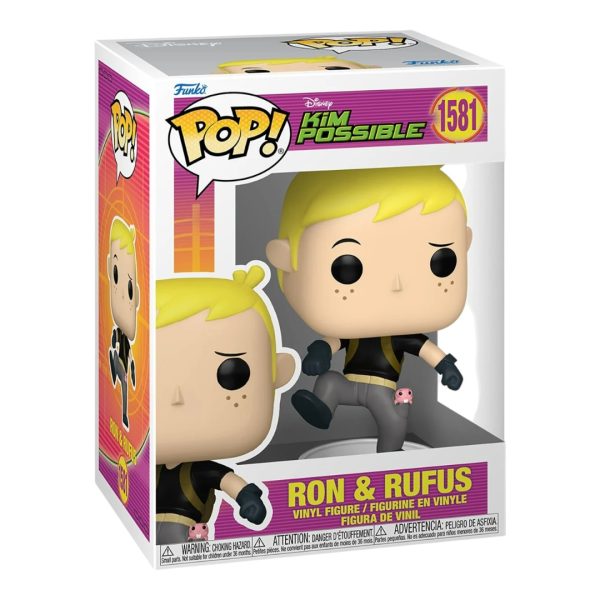 Ron & Rufus Kim Possible Funko Pop! #1581
