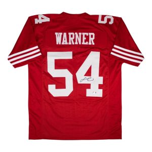 Fred Warner 49ers Signed Jersey