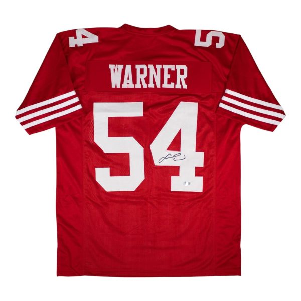 Fred Warner 49ers Signed Jersey