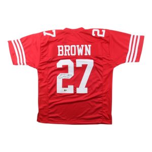Ji'Ayir Brown 49ers Signed Jersey