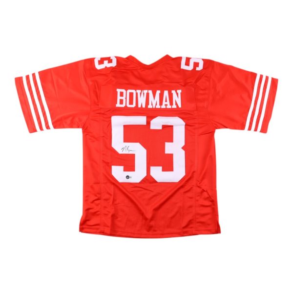 NaVorro Bowman 49ers Signed Jersey
