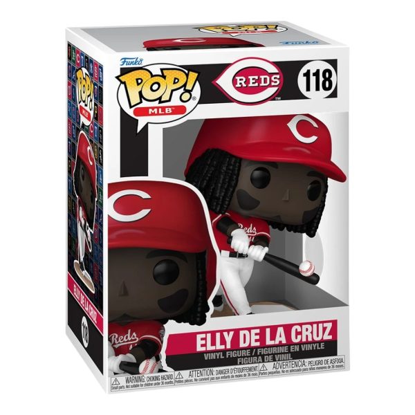 Elly De La Cruz Reds Funko Pop! Vinyl #118